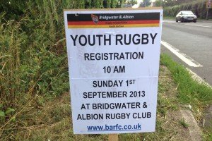 Youth Rugby is go……..
