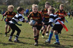 BARFC Under 8’s at Exmouth Rugby Festival
