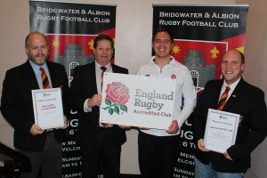 England Rugby Accreditation Honours