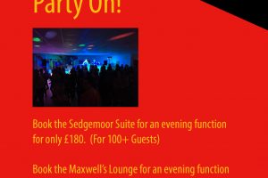 Party On at Bridgwater and Albion Venue Hire