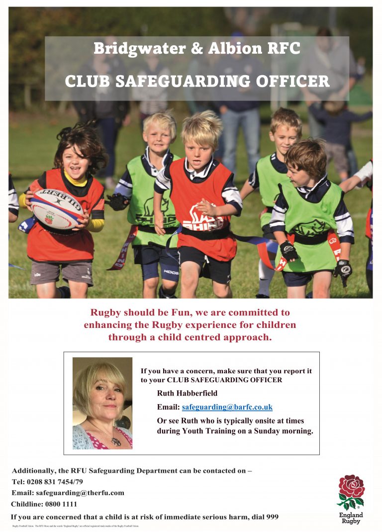 Safeguarding Bridgwater Rugby Bridgwater Rugby
