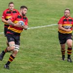 Bridgwater and Albion RFC playing rugby