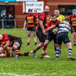 Bridgwater & Albion RFC 2nd Team in action