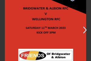 Bridgwater & Albion RFC v Wellington RFC Match Day Programme