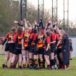 Women playing rugby at Bridgwater & Albion RFC