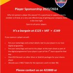 Player Sponsorship at Bridgwater & Albion RFC