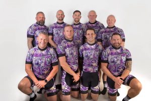 RIDE4DEMENTIA- former Bridgwater & Albion RFC player riding bike for charity.