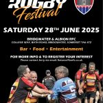 walking rugby festival at Bridgwater & Albion Rugby Football Club