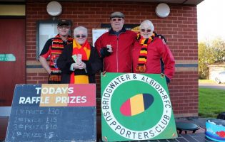 BRIDGWATER & ALBION RFC SADDENED AT LOSS OF LIFE MEMBER & ACE FUNDRAISER